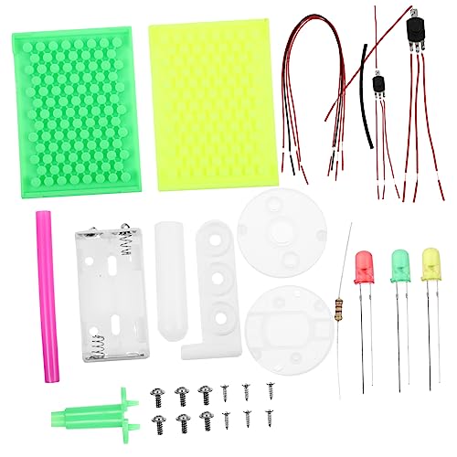 YARNOW 2 Stücke Ampel Verkehrssicherheit Modell Bildung Lustige DIY Lehrmittel Lernspielzeug Pädagogisches Abs Zufällige Farbe von YARNOW
