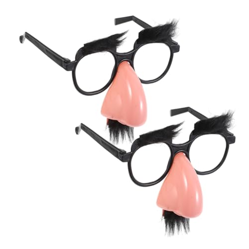 YARNOW 2 Stücke Halloween Zubehör Schwarz Kunststoff Halloween Brille Weihnachten Brillen Ostern Brillen YARNOW 2 Stücke Halloween Zubehör Schwarz Kunststoff Halloween Brille Weihnachten Brillen Ostern Brillen von YARNOW