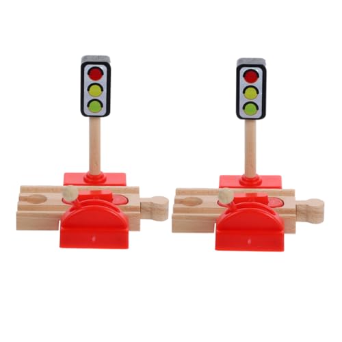 YARNOW 2 Stücke Holz Verkehrs Signal Für Spiele Eisenbahn Verkehrs Licht Simulation Verkehrs Signal Modell Holz YARNOW 2 Stücke Holz Verkehrs Signal Für Spiele Eisenbahn Verkehrs Licht Simulation Verkehrs Signal Modell Holz von YARNOW
