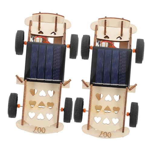 YARNOW 2 Stücke Solarauto -Modell solarbetriebenes RC-Car-Bausätze zum Selbstbauen solarbetriebenes Auto Autospielzeug solarbetrieben Solarbauspielzeug Auto-Bausatz hölzern YARNOW 2 Stücke Solarauto -Modell solarbetriebenes RC-Car-Bausätze zum Selbstbauen solarbetriebenes Auto Autospielzeug solarbetrieben Solarbauspielzeug Auto-Bausatz hölzern von YARNOW