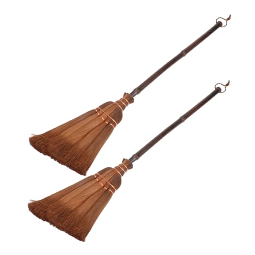YARNOW 2-teiliges Besen-Set in Kindergröße, Natürlicher Palmenbesen Mit Handgriff Für Das Kehren Im Innen- Und Außenbereich, Mini-Besen Für Kleinkinder, Reinigungsset YARNOW 2-teiliges Besen-Set in Kindergröße, Natürlicher Palmenbesen Mit Handgriff Für Das Kehren Im Innen- Und Außenbereich, Mini-Besen Für Kleinkinder, Reinigungsset von YARNOW