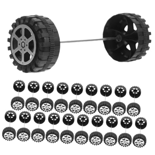 YARNOW 20 Sätze Modellradachse Set Mini-fahrzeugrad Automodellräder Ferngesteuerte Räder Spielzeugauto Autospielzeug 1/64 Räder Spielzeugreifen Rad-Auto- Plastik Schwarz YARNOW 20 Sätze Modellradachse Set Mini-fahrzeugrad Automodellräder Ferngesteuerte Räder Spielzeugauto Autospielzeug 1/64 Räder Spielzeugreifen Rad-Auto- Plastik Schwarz von YARNOW