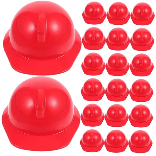 YARNOW 20 Stck. Mini Puppenhelm Teiliges aus Robustem für Puppen zum Verkleiden und Mini Bauarbeiterhelme für Kreative Rollenspiele YARNOW 20 Stck. Mini Puppenhelm Teiliges aus Robustem für Puppen zum Verkleiden und Mini Bauarbeiterhelme für Kreative Rollenspiele von YARNOW