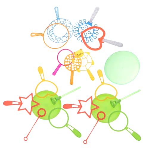 YARNOW 20 Stück Bubble Maker Set Teiliges Set für Lustige Seifenblasenwerkzeuge für Draußen Zufällige Farben Sicheres und Einfaches Blasen von Riesenblasen Zufällige Farbe YARNOW 20 Stück Bubble Maker Set Teiliges Set für Lustige Seifenblasenwerkzeuge für Draußen Zufällige Farben Sicheres und Einfaches Blasen von Riesenblasen Zufällige Farbe von YARNOW