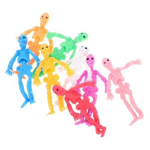YARNOW 20 Stück Bunte Dehnbare Skelett Spielzeuge Lustige Stressabbauartikel für Partys für Erwachsene für Beschäftigung und Entspannung YARNOW 20 Stück Bunte Dehnbare Skelett Spielzeuge Lustige Stressabbauartikel für Partys für Erwachsene für Beschäftigung und Entspannung von YARNOW