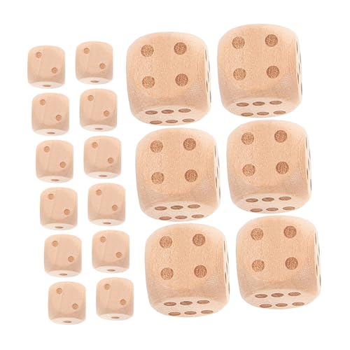 YARNOW 20 Stück Holzwürfel Würfel Masse Mini-würfel Partyspielwürfel Kompakter Unterhaltungswürfel Ziffernwürfel Aus Holz Mehrseitige Würfel Partywürfel Brettspiel Würfel Hölzern YARNOW 20 Stück Holzwürfel Würfel Masse Mini-würfel Partyspielwürfel Kompakter Unterhaltungswürfel Ziffernwürfel Aus Holz Mehrseitige Würfel Partywürfel Brettspiel Würfel Hölzern von YARNOW