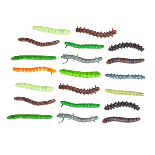 YARNOW 20 Stück Insektenmodell Science Educational Toy Halloween-Streichspielzeug Kriechendes Wurmspielzeug Gecko- gefälschte Fliegen Zahlen Fischwürmer Plastik YARNOW 20 Stück Insektenmodell Science Educational Toy Halloween-Streichspielzeug Kriechendes Wurmspielzeug Gecko- gefälschte Fliegen Zahlen Fischwürmer Plastik von YARNOW
