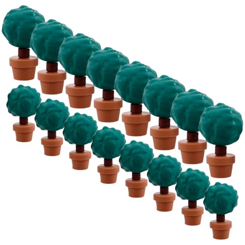 YARNOW 20 Stück Kleine weiche Ornamente Pflanzen Miniaturbäume zum Basteln Sandkasten-Miniaturen Mini-Dinge Miniatur-Zeug Mini-Baumlandschaft Terrarium weiches Gummi Grün YARNOW 20 Stück Kleine weiche Ornamente Pflanzen Miniaturbäume zum Basteln Sandkasten-Miniaturen Mini-Dinge Miniatur-Zeug Mini-Baumlandschaft Terrarium weiches Gummi Grün von YARNOW