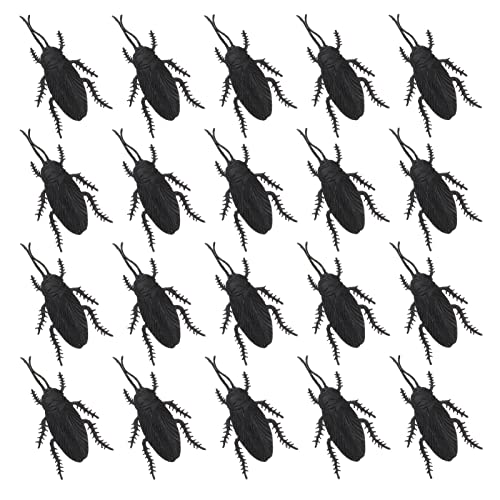 YARNOW 20 Stück Künstliche Kakerlaken Aus Kunststoff Realistische Insekten Aus Kunststoff Halloween-Kakerlaken Streiche Neuartiges Trickspielzeug Für Halloween-Partys YARNOW 20 Stück Künstliche Kakerlaken Aus Kunststoff Realistische Insekten Aus Kunststoff Halloween-Kakerlaken Streiche Neuartiges Trickspielzeug Für Halloween-Partys von YARNOW