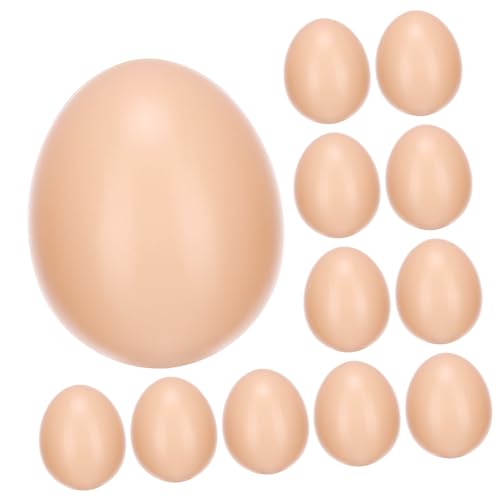 YARNOW 20 Stück Künstliche Ostereier aus Kunststoff Dekoration und Bastelbedarf für Kreative DIY Projekte zum Bemalen und Befüllen für Ostern Partys und Kreative Gestaltungen YARNOW 20 Stück Künstliche Ostereier aus Kunststoff Dekoration und Bastelbedarf für Kreative DIY Projekte zum Bemalen und Befüllen für Ostern Partys und Kreative Gestaltungen von YARNOW