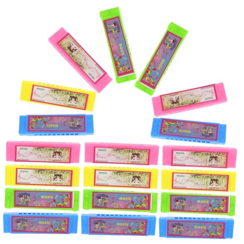 YARNOW 20 Stück Kunststoff Mundharmonika Musikspielzeug für Mini Mundorgel Pädagogisches Instrument für Jungen und für Musikliebhaber Zufällige Farbe YARNOW 20 Stück Kunststoff Mundharmonika Musikspielzeug für Mini Mundorgel Pädagogisches Instrument für Jungen und für Musikliebhaber Zufällige Farbe von YARNOW