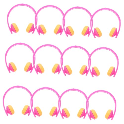 YARNOW 20 Stück Little gelbe Entenkopfhörerzubehör Mini Puppe für klein Dekorationen winziges Headset Tiny-House-Headset Kopfhörer-Modell Headset-Modell-Verzierung Plastik Rosa YARNOW 20 Stück Little gelbe Entenkopfhörerzubehör Mini Puppe für klein Dekorationen winziges Headset Tiny-House-Headset Kopfhörer-Modell Headset-Modell-Verzierung Plastik Rosa von YARNOW