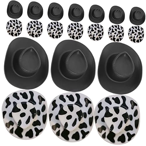 YARNOW 20 Stück Mini Cowboyhüte für Puppen Teiliges aus Kunststoff für DIY Dekoration und Partybedarf für Kreative Bastelprojekte und Puppenhaus Accessoires YARNOW 20 Stück Mini Cowboyhüte für Puppen Teiliges aus Kunststoff für DIY Dekoration und Partybedarf für Kreative Bastelprojekte und Puppenhaus Accessoires von YARNOW