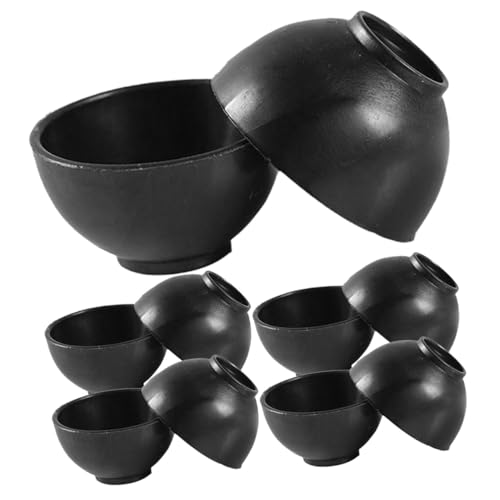 YARNOW 20 Stück Mini Hauszubehör Für Puppen Kleine Puppenhaus Schüsseln Bruchsicher Servieren Winziges Hauszubehör Mini Küchenzubehör Mini Schüssel Mini Schüssel von YARNOW