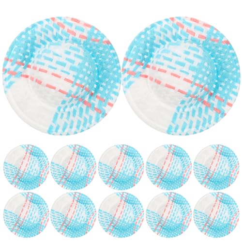 YARNOW 20 Stück Miniatur Hüte Imitation Strohhüte für Puppen DIY Bastelbedarf Lake Blau Wunderschöne Dekoration für Miniaturen und Kreative Projekte von YARNOW