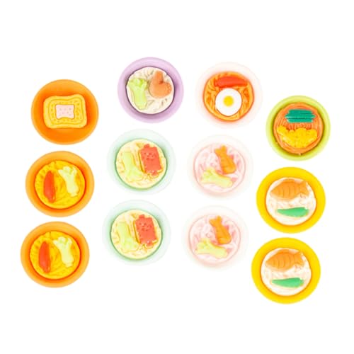 YARNOW 20 Stück Miniature Japanese Food Models Teiliges Puppenhaus Zubehör Mini Snack Kit für DIY Puppenhaus Dekoration für Miniaturszenen Realistische und Langlebige Spielzeugmodelle von YARNOW