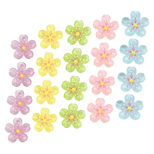 YARNOW 20 Stück Miniature Kirschblüten Dekorative Resin Blüten für DIY Bastelprojekte Mixed Colors Sakura Kopfschmuck für Kreative Designs Langlebig und Einfach zu Verwenden YARNOW 20 Stück Miniature Kirschblüten Dekorative Resin Blüten für DIY Bastelprojekte Mixed Colors Sakura Kopfschmuck für Kreative Designs Langlebig und Einfach zu Verwenden von YARNOW