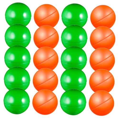 YARNOW 20 Stück Öffnende Lotteriebälle Mehrfarbige Kapseln für Gewinnspiele und Partys Große Kunststoffkugeln für Interaktive Spiele und Feiern YARNOW 20 Stück Öffnende Lotteriebälle Mehrfarbige Kapseln für Gewinnspiele und Partys Große Kunststoffkugeln für Interaktive Spiele und Feiern von YARNOW
