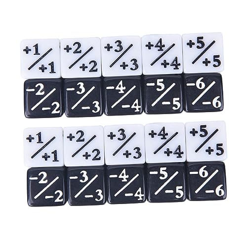 YARNOW 20 Stück Plus Würfel Mädchen Mit Zahlen Würfel Zähler Würfel Würfel Token Würfel Gaming Würfel Treue Würfel Tischspiel Würfel Acryl Schwarz YARNOW 20 Stück Plus Würfel Mädchen Mit Zahlen Würfel Zähler Würfel Würfel Token Würfel Gaming Würfel Treue Würfel Tischspiel Würfel Acryl Schwarz von YARNOW