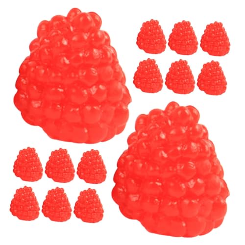 YARNOW 20 Stück Realistische Himbeeren Modell Falsche Früchte Fotografie Requisiten Kunstfrüchte für Deko und Szenenfotografie für Zuhause Schule und Veranstaltungen YARNOW 20 Stück Realistische Himbeeren Modell Falsche Früchte Fotografie Requisiten Kunstfrüchte für Deko und Szenenfotografie für Zuhause Schule und Veranstaltungen von YARNOW