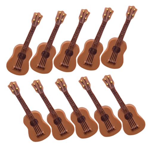 YARNOW 20 Stück Teiliges Miniatur Gitarrenmodell Kreative Dekorative Mini Gitarren für Puppenhaus Realistische Mini Musikinstrumente Mikro Landschaftsdekoration Handgefertigte Kleine YARNOW 20 Stück Teiliges Miniatur Gitarrenmodell Kreative Dekorative Mini Gitarren für Puppenhaus Realistische Mini Musikinstrumente Mikro Landschaftsdekoration Handgefertigte Kleine von YARNOW