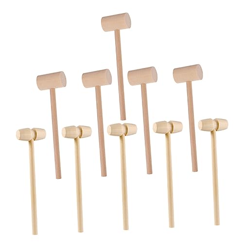 YARNOW 20 Stück Teiliges Set aus Holzhammer für Knacken von Meeresfrüchten für Kreative Handwerksprojekte von YARNOW