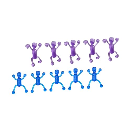 YARNOW 20 Stück Teiliges Stress Kreative Little Man Form aus Flexiblem TPR Material Lustiges Finger zur Stressreduktion für Erwachsene Farben Zufällig Zufällige Farbe Zufällige Farbe von YARNOW