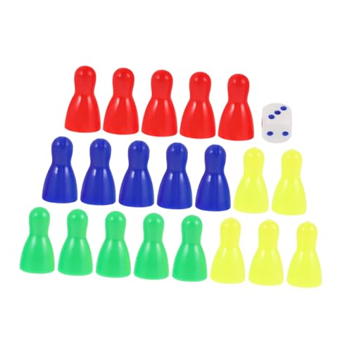 YARNOW 20 Stück Würfelschachstücke Spielkomponente Standard-spielwürfel Zubehör Für Brettspiele Schachfiguren Spielzubehör Schachbrett Schach Mini Schach Plastik YARNOW 20 Stück Würfelschachstücke Spielkomponente Standard-spielwürfel Zubehör Für Brettspiele Schachfiguren Spielzubehör Schachbrett Schach Mini Schach Plastik von YARNOW