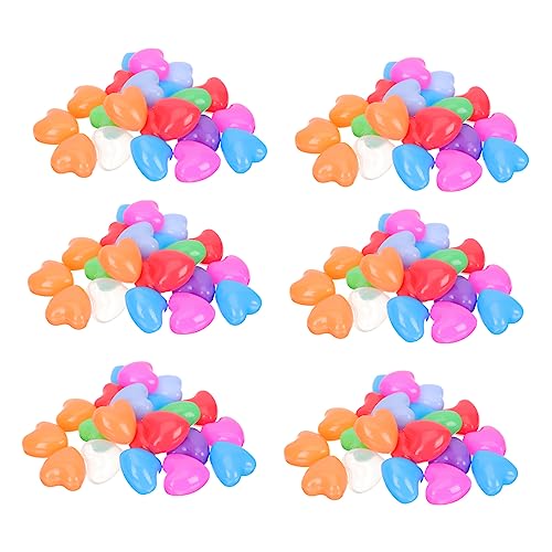 YARNOW 200 Stck Herzförmige Plastikspielbälle Bunte Poolspielzeuge Sicherheitsbälle Für Indoor Ballbecken Spiel und Farbenerkennung YARNOW 200 Stck Herzförmige Plastikspielbälle Bunte Poolspielzeuge Sicherheitsbälle Für Indoor Ballbecken Spiel und Farbenerkennung von YARNOW
