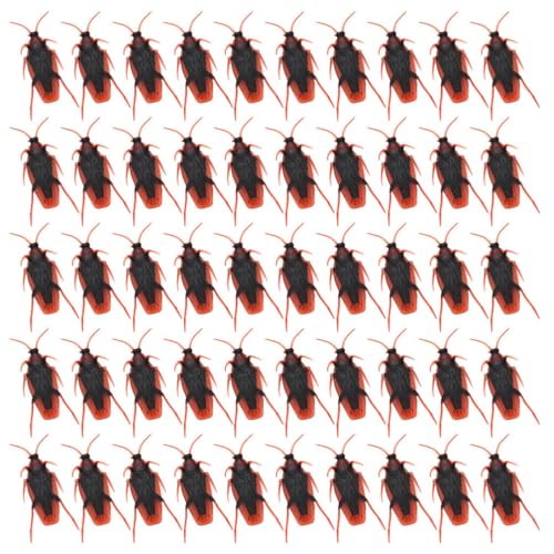 YARNOW 200 Stück Gefälschte Kakerlaken Aus Kunststoff Realistische Insekten Aus Kunststoff Halloween-Kakerlaken Streiche Neuartiges Trickspielzeug Für Halloween-Partys YARNOW 200 Stück Gefälschte Kakerlaken Aus Kunststoff Realistische Insekten Aus Kunststoff Halloween-Kakerlaken Streiche Neuartiges Trickspielzeug Für Halloween-Partys von YARNOW