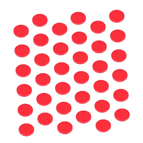 YARNOW 200Stücke Zählchips aus Kunststoff Runde Scheiben für Bingo und Lernspiele für Grundschule und Kindergarten Belohnungschips für Zählen und Sortieren von YARNOW