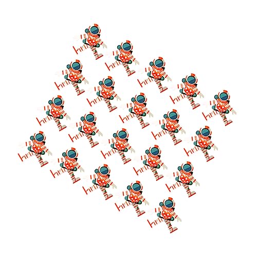YARNOW 20Stücke Astronauten Pfeifen Teile Mit Cartoon Design Für Weltraum Mottopartys Spielzeuge Zur Partystimmung Und Stressbewältigung Für Geburtstagsfeiern Und Feiern von YARNOW