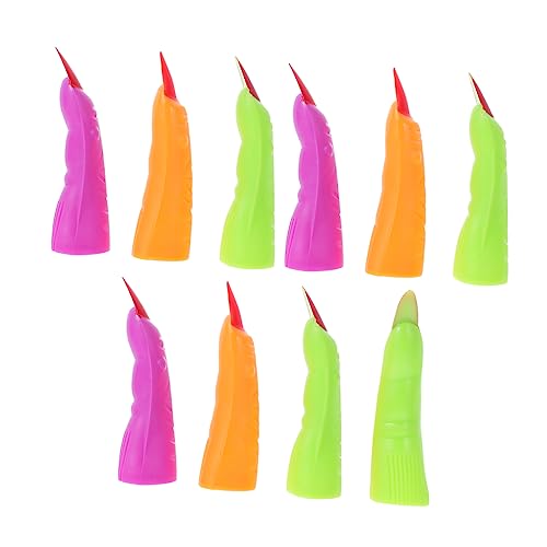 YARNOW 20Stücke Gruselige Fingerabdeckungen Für Halloween Partys Künstliche Finger Für Scherzartikel Und Dekoration Für Schaurige YARNOW 20Stücke Gruselige Fingerabdeckungen Für Halloween Partys Künstliche Finger Für Scherzartikel Und Dekoration Für Schaurige von YARNOW