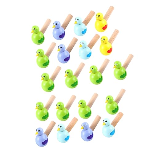 YARNOW 20Stücke Holzpfeifen Vogelpfeifen für Kreatives Lernen und Musikalische für Kindergarten und von YARNOW