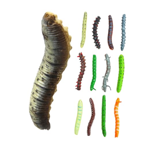 YARNOW 20Stücke Künstliche aus Realistische Wurmspielzeuge für Halloween Streiche und Lernspielzeug für Vielfältige Insektenmodelle Kreativität YARNOW 20Stücke Künstliche aus Realistische Wurmspielzeuge für Halloween Streiche und Lernspielzeug für Vielfältige Insektenmodelle Kreativität von YARNOW