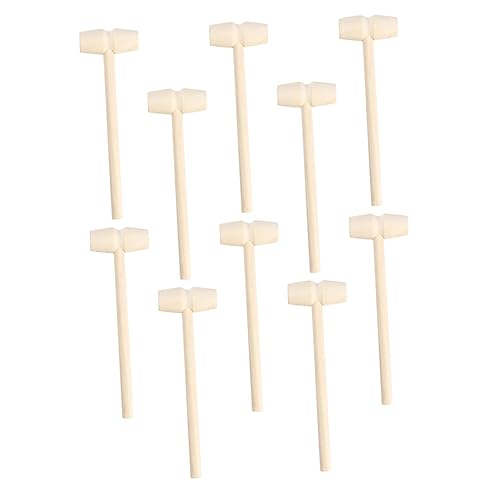 YARNOW 20Stücke Mini Holzhammer Kreatives Klopfspielzeug Für Holzschlag Für Jungen Und Pädagogisches Für Frühkindliche Entwicklung von YARNOW