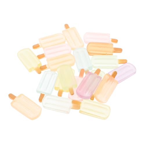 YARNOW 20Stücke Nachtleuchtende Eiscreme Modelle aus Harz für Puppenhaus Kreative DIY Accessoires für Fantasievolles und Bastelprojekte YARNOW 20Stücke Nachtleuchtende Eiscreme Modelle aus Harz für Puppenhaus Kreative DIY Accessoires für Fantasievolles und Bastelprojekte von YARNOW