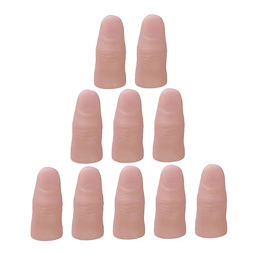 YARNOW 20Stücke Streich Finger Trickspielzeug Mit Daumenspitzen Für Bühnenauftritte Realistische Fingerspielzeuge Für Unterhaltung Requisiten Für Shows Und Spaß von YARNOW