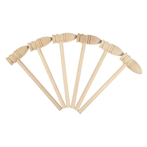 YARNOW 20Stücke Teiliges Lustige Mini Holzhämmer für Ergonomische Holzspielzeuge Hand Augen Koordination und Eltern Junge Mädchen Interaktion Sicheres und Gesundes Material YARNOW 20Stücke Teiliges Lustige Mini Holzhämmer für Ergonomische Holzspielzeuge Hand Augen Koordination und Eltern Junge Mädchen Interaktion Sicheres und Gesundes Material von YARNOW