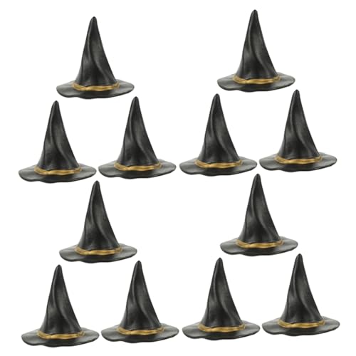 YARNOW 24 Stück Halloween Dekoration Weinflaschenaufsätze Kleiner Zaubererhut Kleiner Baumschmuck Hüte Miniatur Szenendekoration Halloween Kleine Figuren YARNOW 24 Stück Halloween Dekoration Weinflaschenaufsätze Kleiner Zaubererhut Kleiner Baumschmuck Hüte Miniatur Szenendekoration Halloween Kleine Figuren von YARNOW
