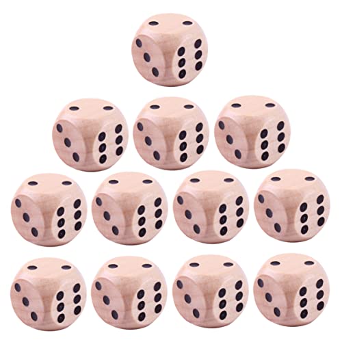 YARNOW 24 Stück Holzwürfel Brettspiele Lernwürfel Taschenstoffe Lernen glattes Brettspiel Bunte Würfel Leere Würfel Standard-Spielwürfel Brettspiel Würfel Partywürfel YARNOW 24 Stück Holzwürfel Brettspiele Lernwürfel Taschenstoffe Lernen glattes Brettspiel Bunte Würfel Leere Würfel Standard-Spielwürfel Brettspiel Würfel Partywürfel von YARNOW