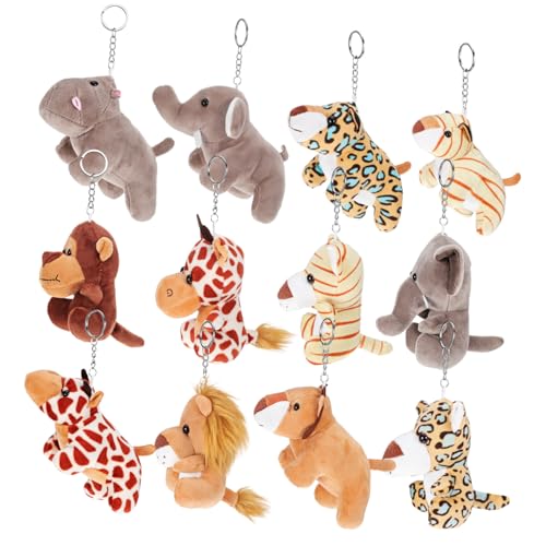 YARNOW 24 Stück Schlüsselbundpuppe Mini Plüschzauber Schlüsselanhänger Plüsch 24 Strumpfsachen Strumpffüller für kleine Kuscheltiere Masse PP Baumwolle YARNOW 24 Stück Schlüsselbundpuppe Mini Plüschzauber Schlüsselanhänger Plüsch 24 Strumpfsachen Strumpffüller für kleine Kuscheltiere Masse PP Baumwolle von YARNOW