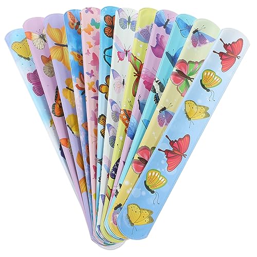 YARNOW Stück Schmetterling Schnapparmbänder Wristbands für Partys Geburtstagsfeiern und Mitgebsel Lustige und Kreative Geschenkideen für Kinderfestivals YARNOW Stück Schmetterling Schnapparmbänder Wristbands für Partys Geburtstagsfeiern und Mitgebsel Lustige und Kreative Geschenkideen für Kinderfestivals von YARNOW
