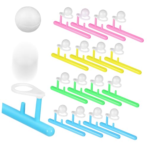 YARNOW 24stücke Schwimmendes Blasballspielzeug Mit Kleinen Plastikbällen Balance-Spiel Für Junge Mädchen Pfeifspielzeug Für Drinnen Und Draußen Lustiges Partygeschenk Für von YARNOW
