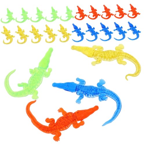 YARNOW 24 Stück Teiliges Elastisches Tragbares Klebespielzeug Wandkriecher Abriebfest Lustige Flexible Krokodilfiguren Bunte Überraschungsfarben Zufällige Farbe YARNOW 24 Stück Teiliges Elastisches Tragbares Klebespielzeug Wandkriecher Abriebfest Lustige Flexible Krokodilfiguren Bunte Überraschungsfarben Zufällige Farbe von YARNOW