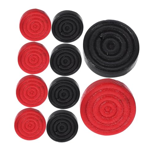 YARNOW 24 Stück Teiliges Holzschachfiguren für Brettspiele Robuste Runde Schachsteine aus Holz für Schach und Dame für Spielabende und Partys Einfach zu Handhaben Verstauen YARNOW 24 Stück Teiliges Holzschachfiguren für Brettspiele Robuste Runde Schachsteine aus Holz für Schach und Dame für Spielabende und Partys Einfach zu Handhaben Verstauen von YARNOW