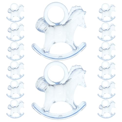 YARNOW 24Stücke Acryl Schaukelpferde für Babypartys Tischdekorationen und Elegantes Transparentes Design für Stilvolle Feiern und Unvergessliche Erinnerungen YARNOW 24Stücke Acryl Schaukelpferde für Babypartys Tischdekorationen und Elegantes Transparentes Design für Stilvolle Feiern und Unvergessliche Erinnerungen von YARNOW