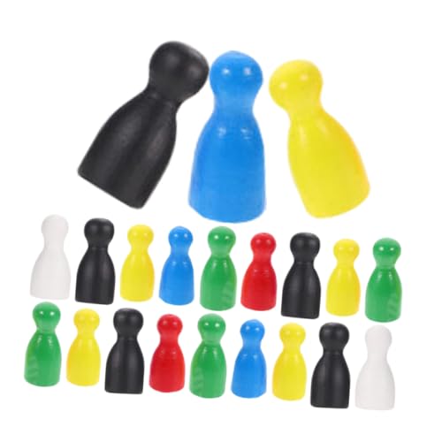 YARNOW 24Stücke Holz Schachfiguren Für Brettspiele Ersatz Spielstücke Für Schach Und Flugschach Für Familien YARNOW 24Stücke Holz Schachfiguren Für Brettspiele Ersatz Spielstücke Für Schach Und Flugschach Für Familien von YARNOW