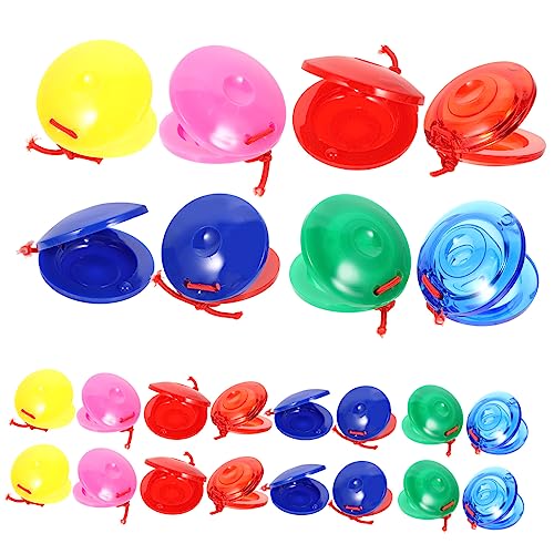 YARNOW 24Stücke Kreatives Teiliges Percussion Spielzeugset für Bunte Tanzplatten Sensorischen Entwicklung und Musikalität Frühkindliches Lernspielzeug von YARNOW