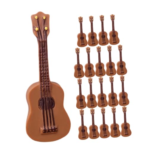 YARNOW 25 Stück Mini-Gitarrenmodell Miniaturen am kleinsten winzig Mini-Gitarrenfigur als Ornament Miniatur Gitarren Mini-Hausbedarf Puppenhaus-Minigitarre Puppenhaus-Gitarren Harz YARNOW 25 Stück Mini-Gitarrenmodell Miniaturen am kleinsten winzig Mini-Gitarrenfigur als Ornament Miniatur Gitarren Mini-Hausbedarf Puppenhaus-Minigitarre Puppenhaus-Gitarren Harz von YARNOW